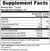 Omega-3 Fish Oil- Heart & Brain